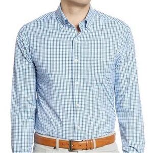 Peter Millar Naylor Performance Sport Shirt Crown Sport Summer Comfort, XXL